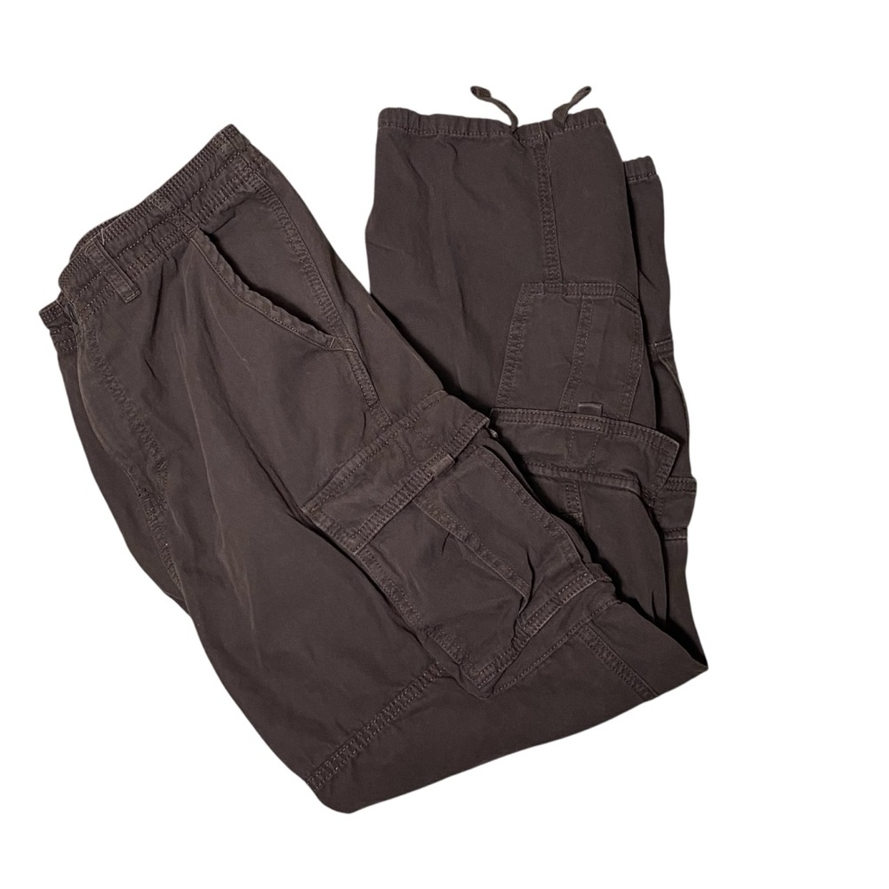 Aeropostale Brown Cargo Jogger Pants